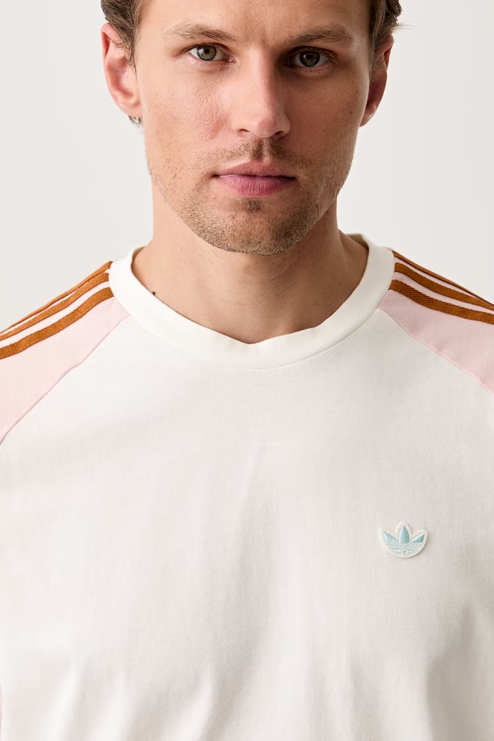 adidas Originals tričko pánské bavlněné Cali béžová KX1259