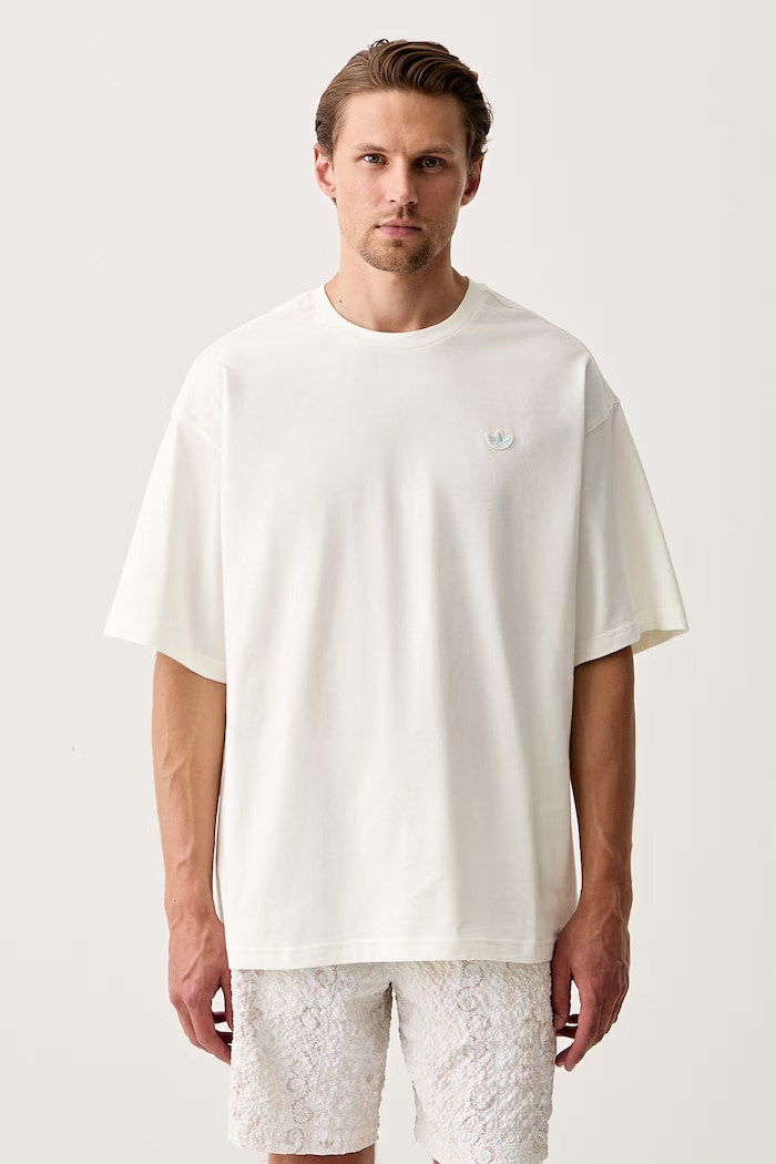 Oblačila adidas Originals kratka majica moška bombažna KX1264 bež