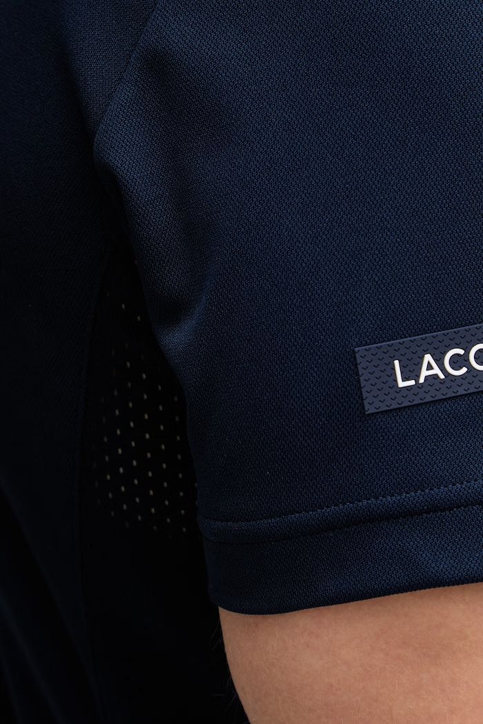 Lacoste kratka majica moška TH9973 mornarsko modra
