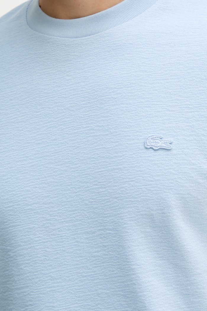 Lacoste t-shirt ανδρικό βαμβακερό TH1979 μπλε