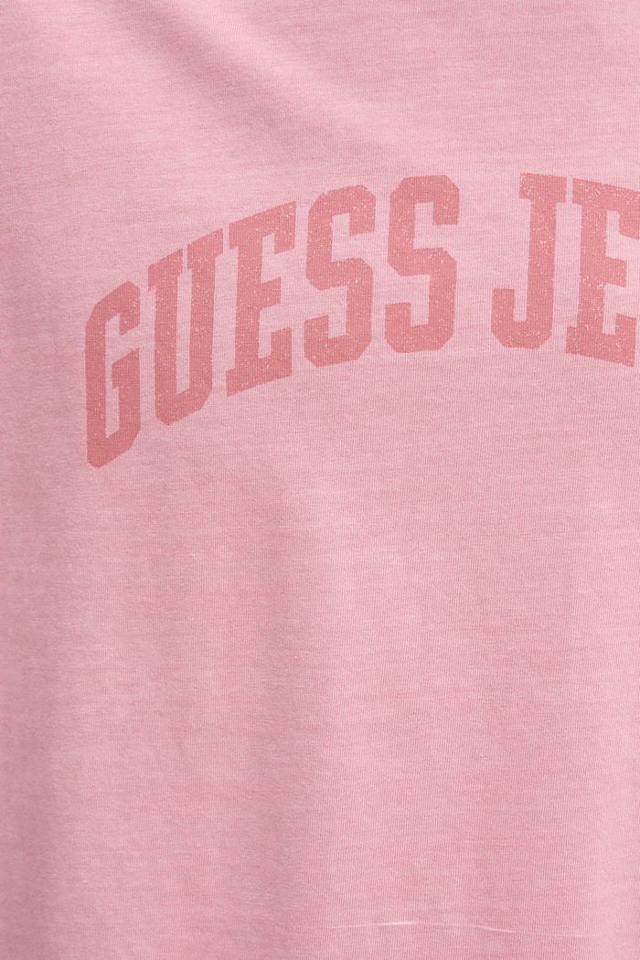Guess Jeans t-shirt ανδρικό βαμβακερό M6GIB6.K8FQ4 ροζ