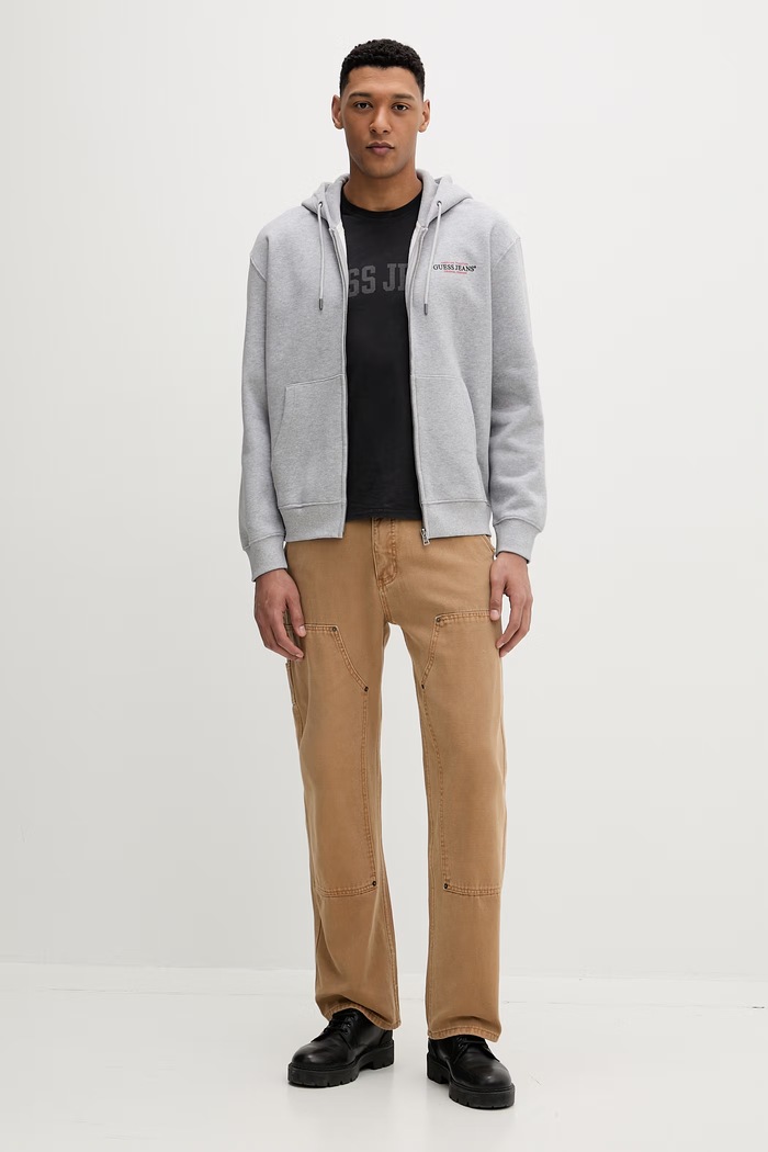 Bombažna kratka majica Guess Jeans M6GPB2.K8FQ4 črna SS26