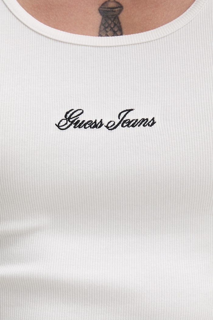 Guess Jeans pánsky top s bavlnou M6GP05.KA0H1 béžová
