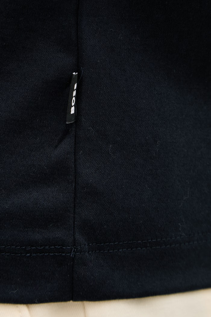 BOSS tricou pentru bărbați, din bumbac Tessler 238 50559667 bleumarin