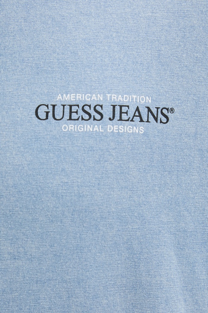 Guess Jeans tričko pánske bavlnené M6GI75.KCTG1 modrá