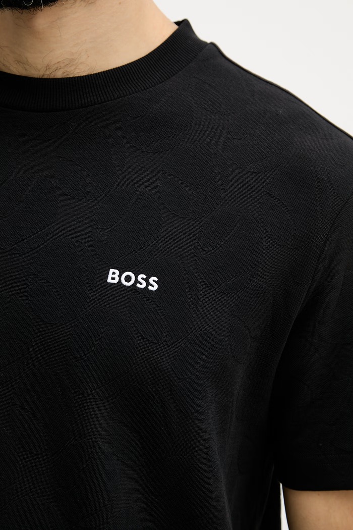 BOSS Green kratka majica moška 50558867 črna