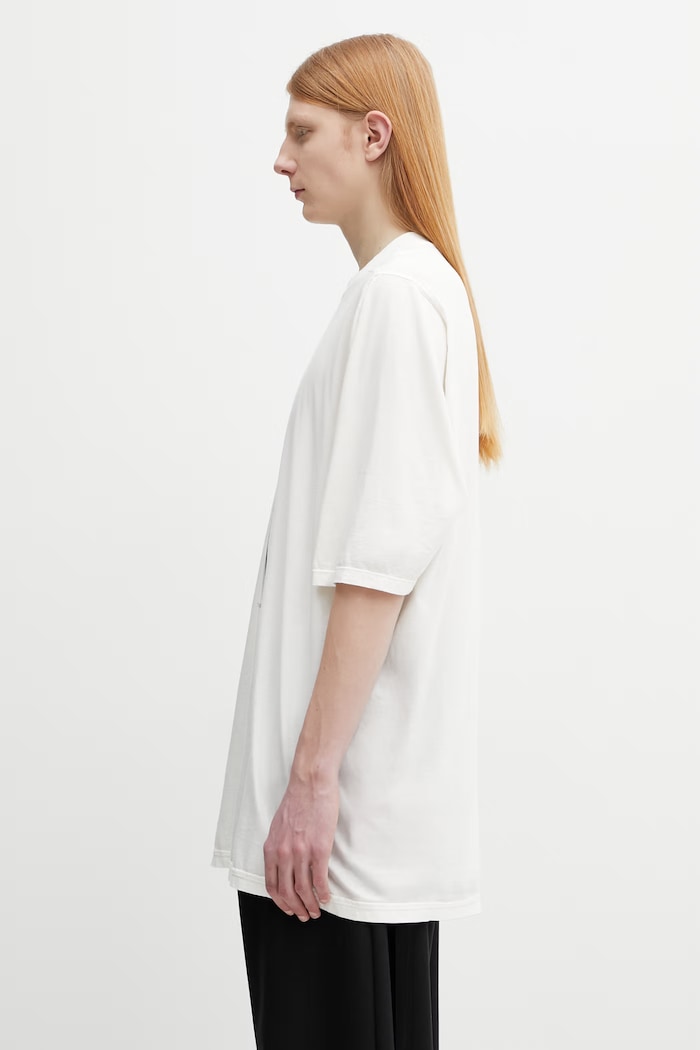 Rick Owens DRKSHDW Jumbo Men's cotton t-shirt DU01F4274.RNEP5 beige SS26