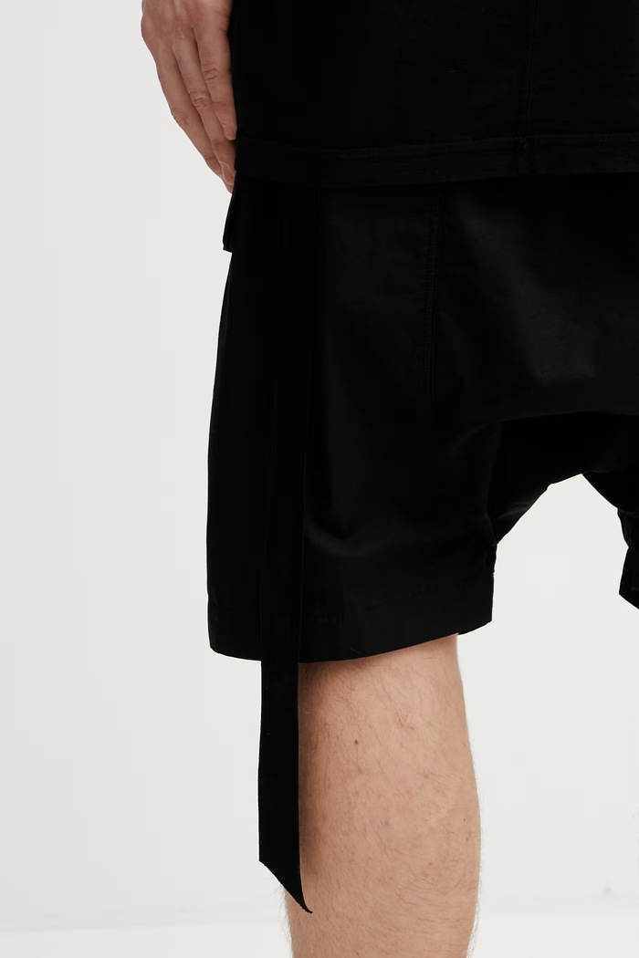 Rick Owens DRKSHDW tricou din bumbac Jumbo negru DU01F4274.RN