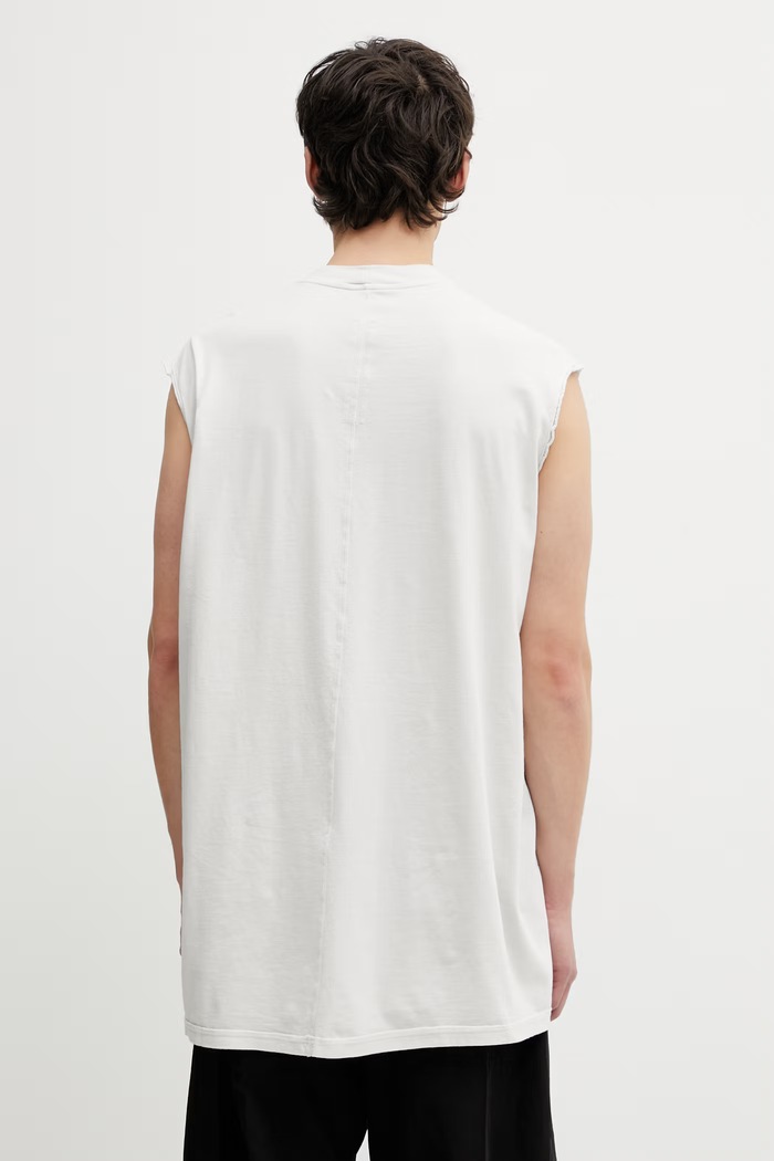 Odzież Rick Owens DRKSHDW t-shirt bawełniany Tarp DU01F4158.RN beżowy