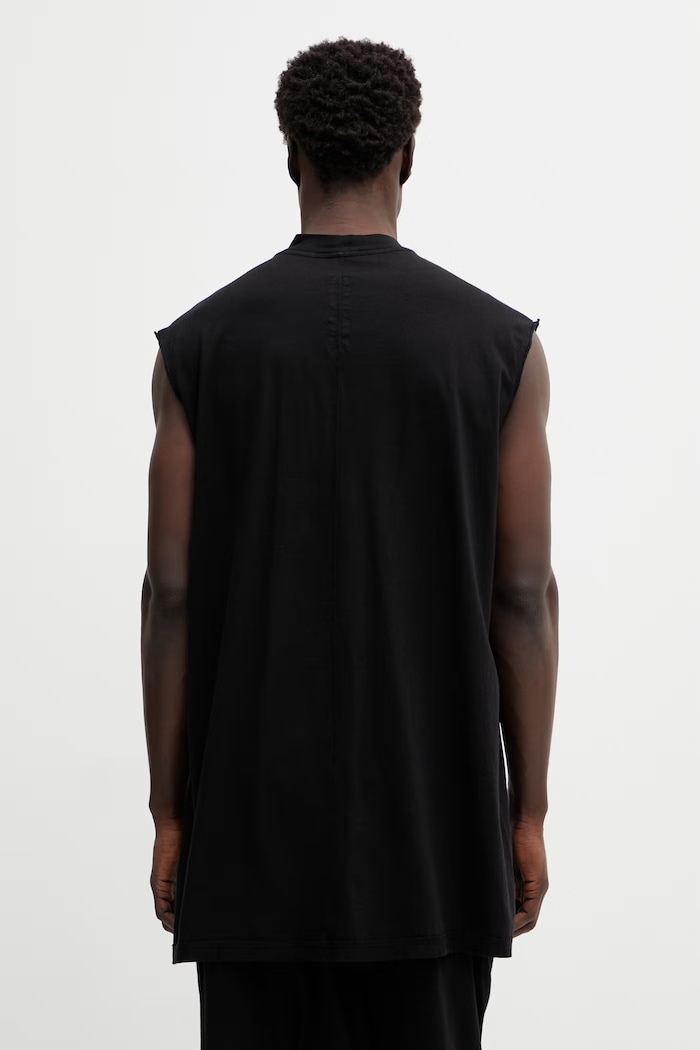 Îmbrăcăminte Rick Owens DRKSHDW tricou din bumbac Tarp DU01F4158.RN negru