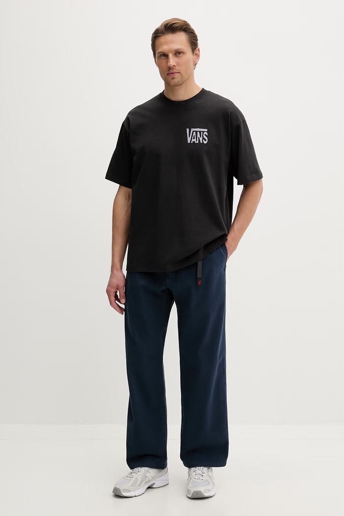 Vans tričko pánske bavlnené VN000SXDBLK1 čierna SS26