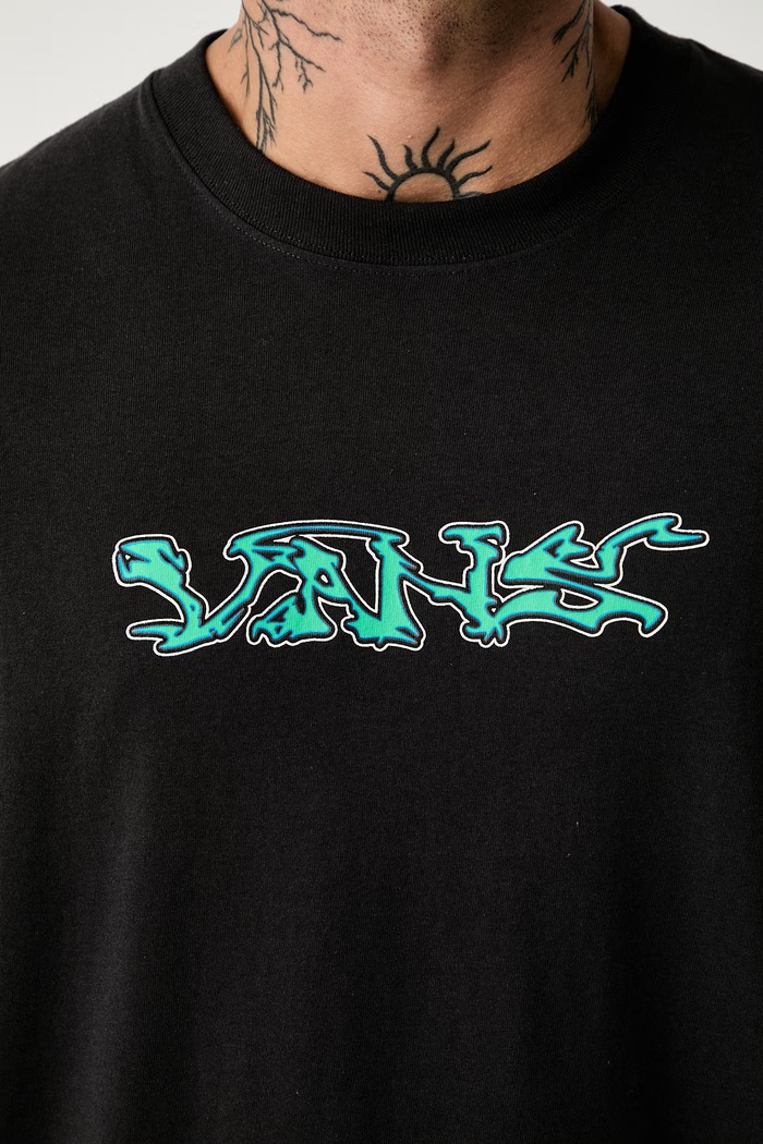 Vans T-shirt męski bawełniany VN000SXTBLK1 czarny