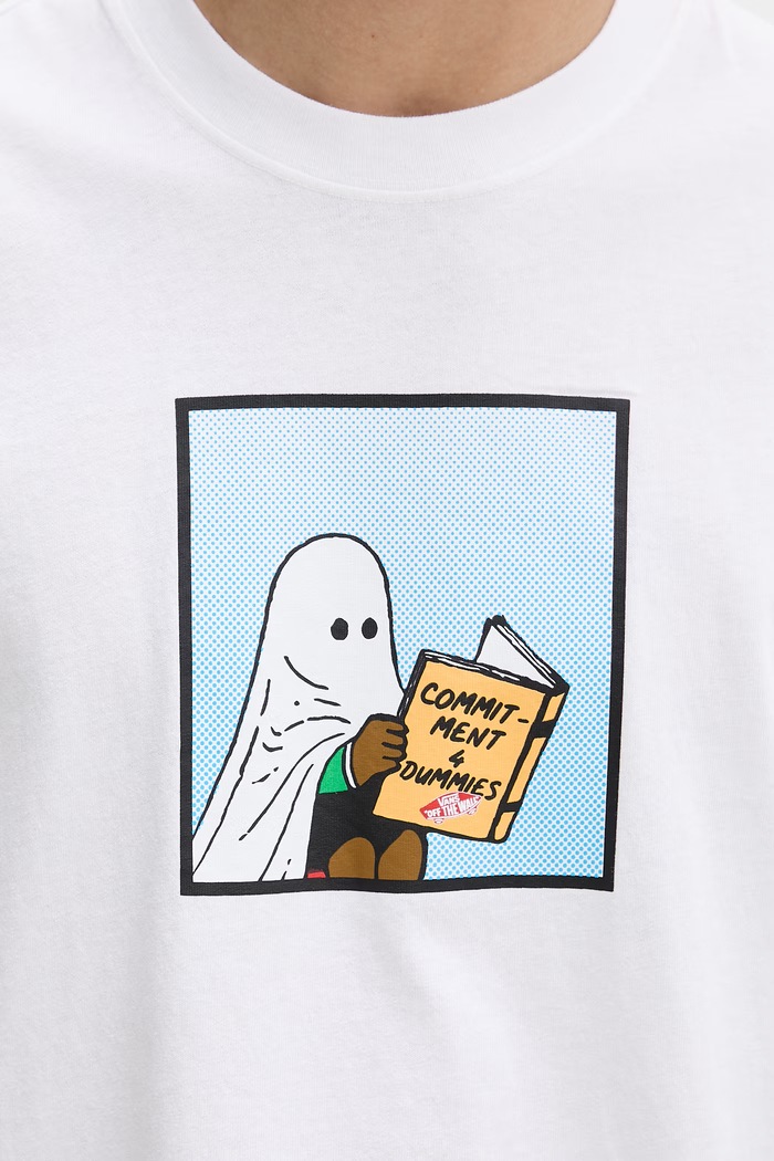 Vans tričko pánske bavlnené VN000VY5WHT1 béžová
