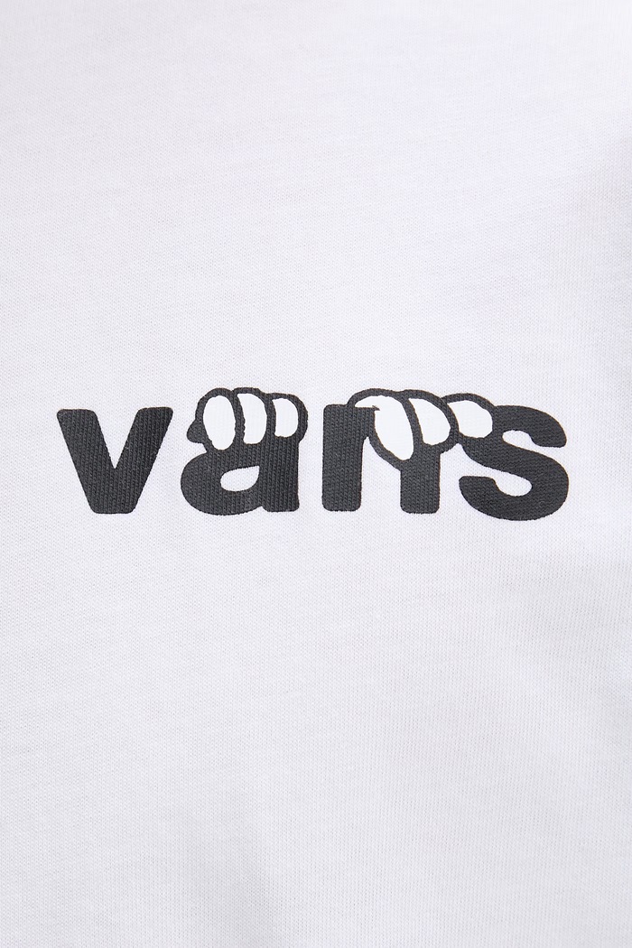 Vans T-shirt męski bawełniany VN000VYFWHT1 biały