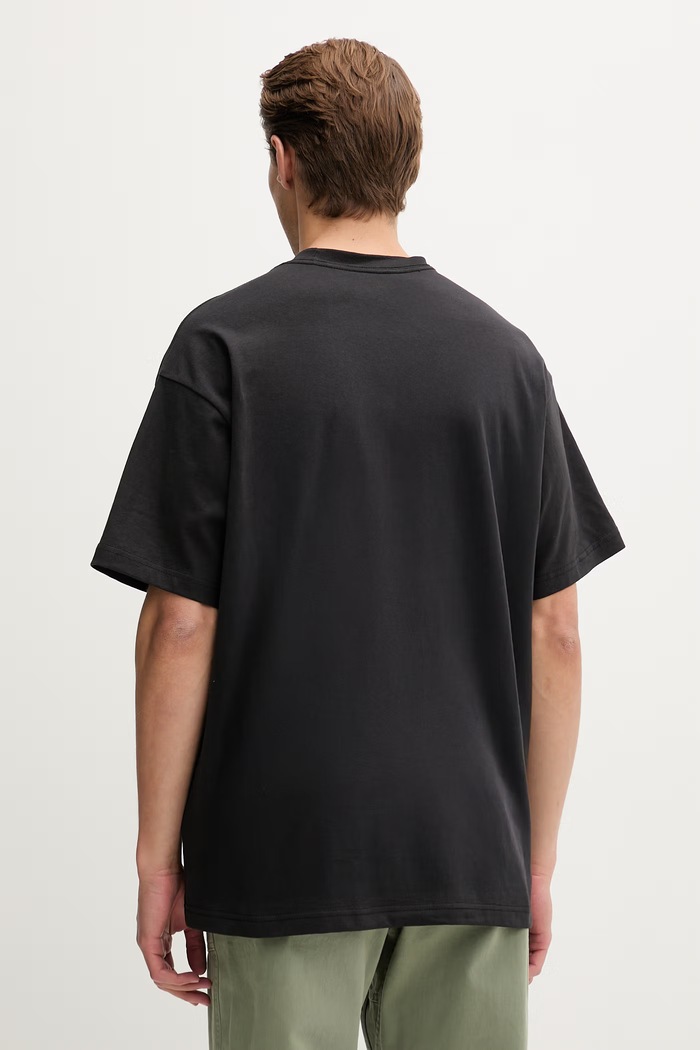 Odzież Vans T-shirt męski bawełniany VN000W00BLK1 czarny