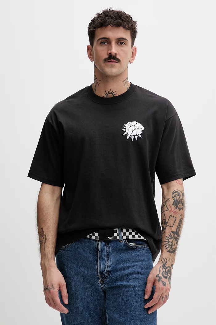 Oblečenie Vans pánske bavlnené tričko VN000XHRBLK1 čierna