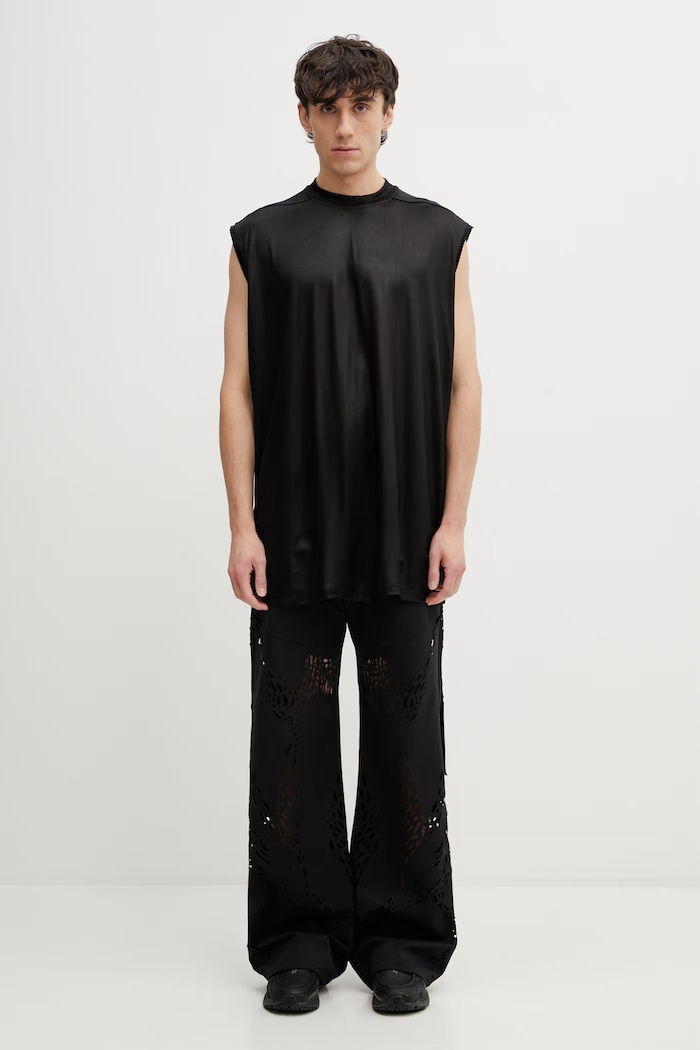 Rick Owens DRKSHDW Tarp top męski DU01F4158.JL czarny