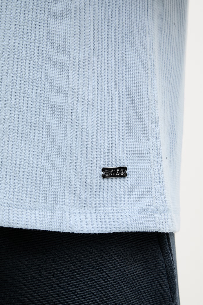 BOSS T-shirt męski Shirt 50540567 niebieski