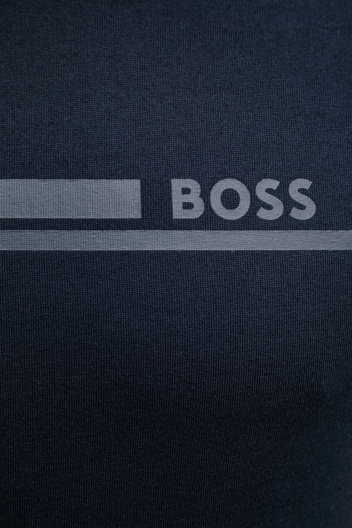 BOSS T-shirt lounge męski bawełniany granatowy 50561470