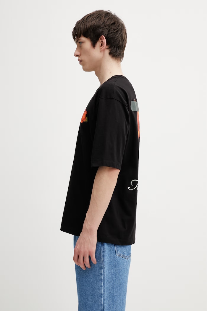 Filling Pieces cotton t-shirt Zucchini 412620501289.130 black SS26
