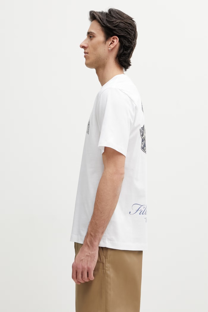 Filling Pieces Broken Plate basic tričko bavlněné pánské 412620500321.110 bílá SS26
