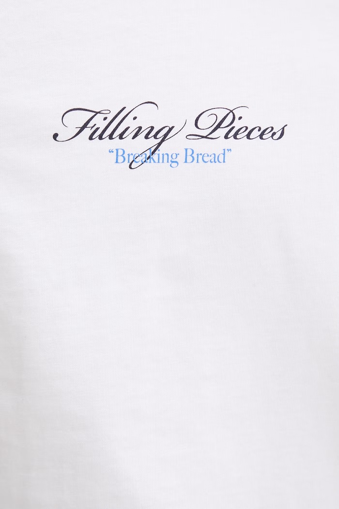 Filling Pieces tricou bărbătesc de bumbac Citrus 412620500290.110 alb