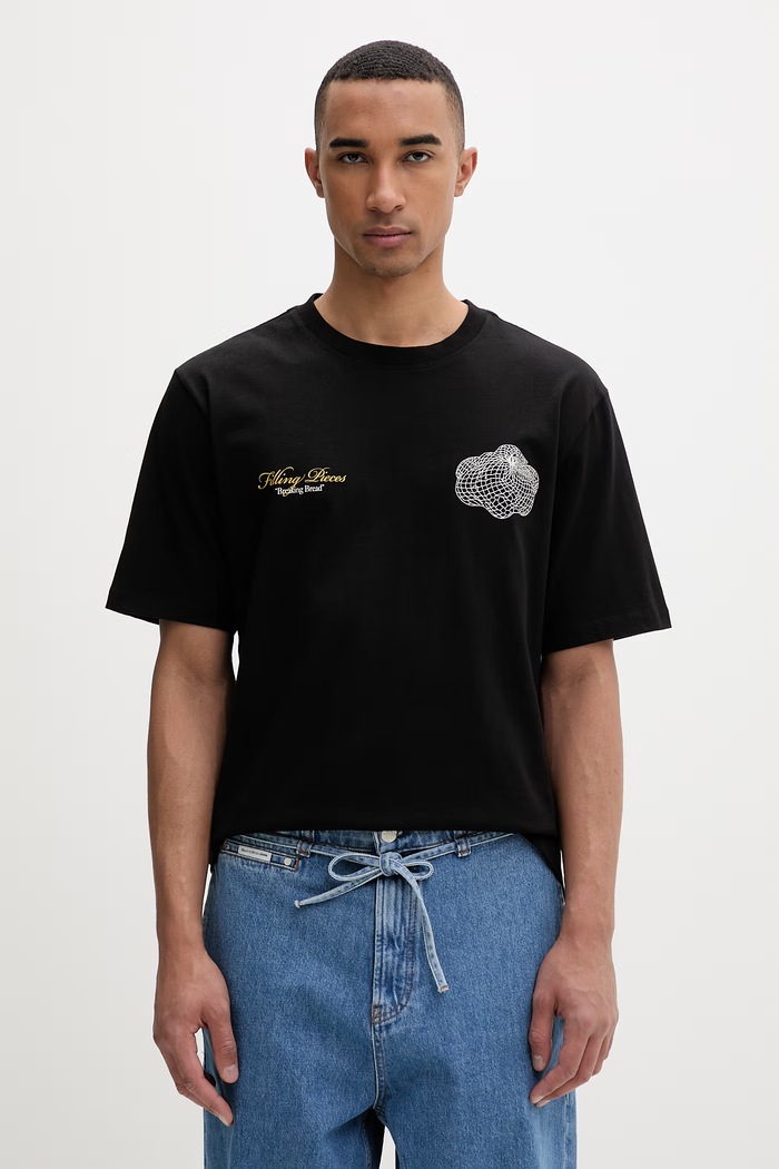 Îmbrăcăminte Filling Pieces tricou din bumbac Citrus 412620500290.130 negru