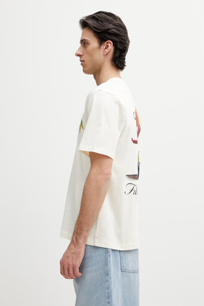 Filling Pieces Pepper tričko bavlněné pánské 412620500287.214 béžová SS26