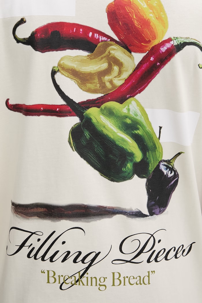 Filling Pieces tricou bărbătesc din bumbac Pepper 412620500287.214 bej