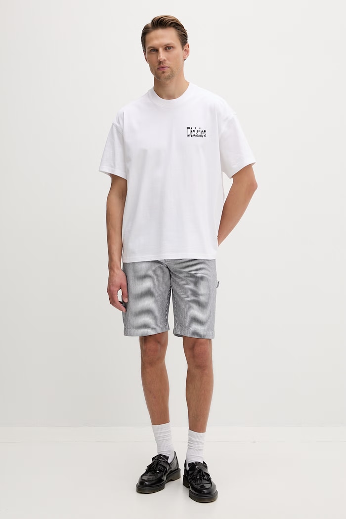 Dickies T-shirt męski bawełniany DK0A88GO0WH1 biały SS26