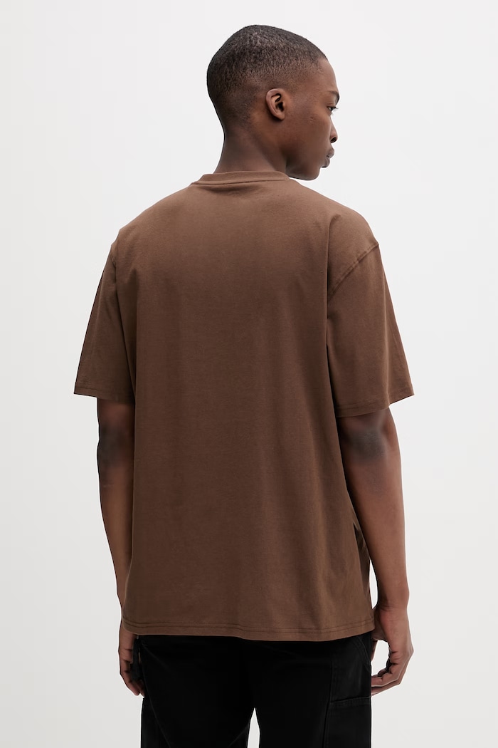 Oblečenie Dickies basic tričko pánske bavlnené DK0A4YFC0TB1 hnedá