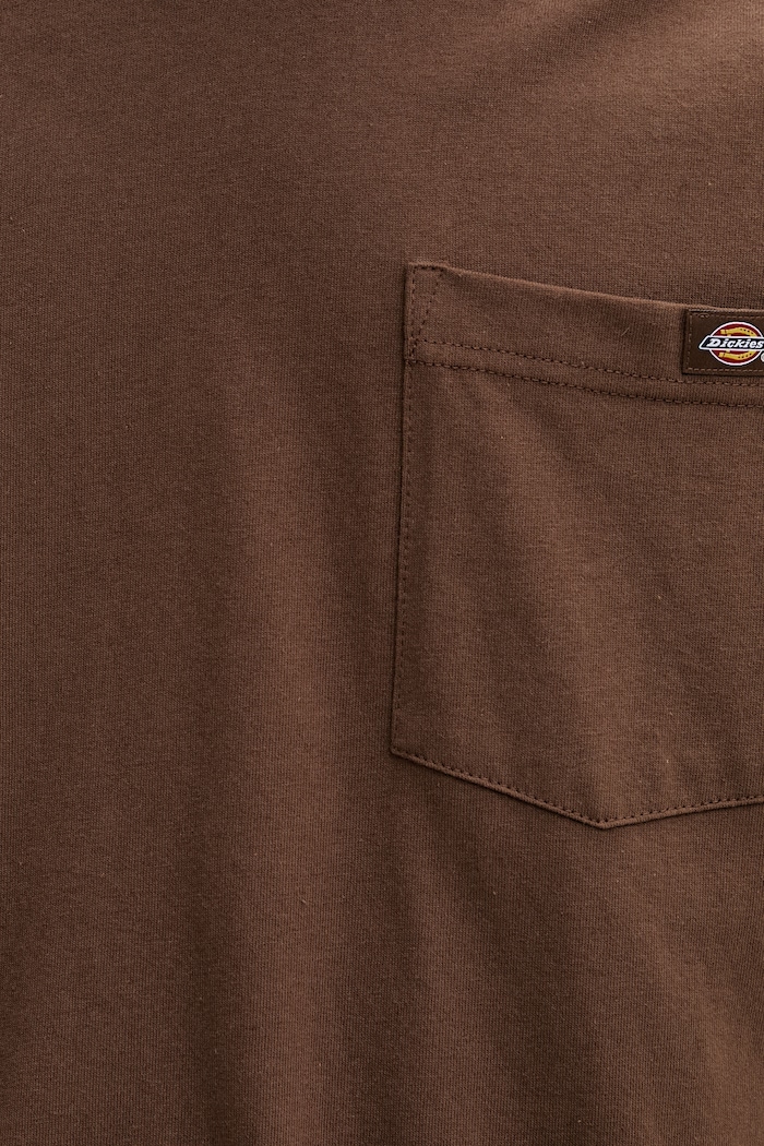 Dickies basic tričko pánske bavlnené DK0A4YFC0TB1 hnedá