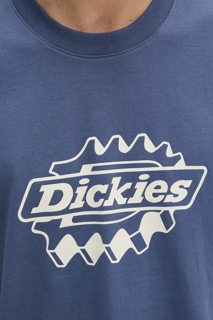 Dickies tričko pánske bavlnené DK0A88PDRI21 modrá