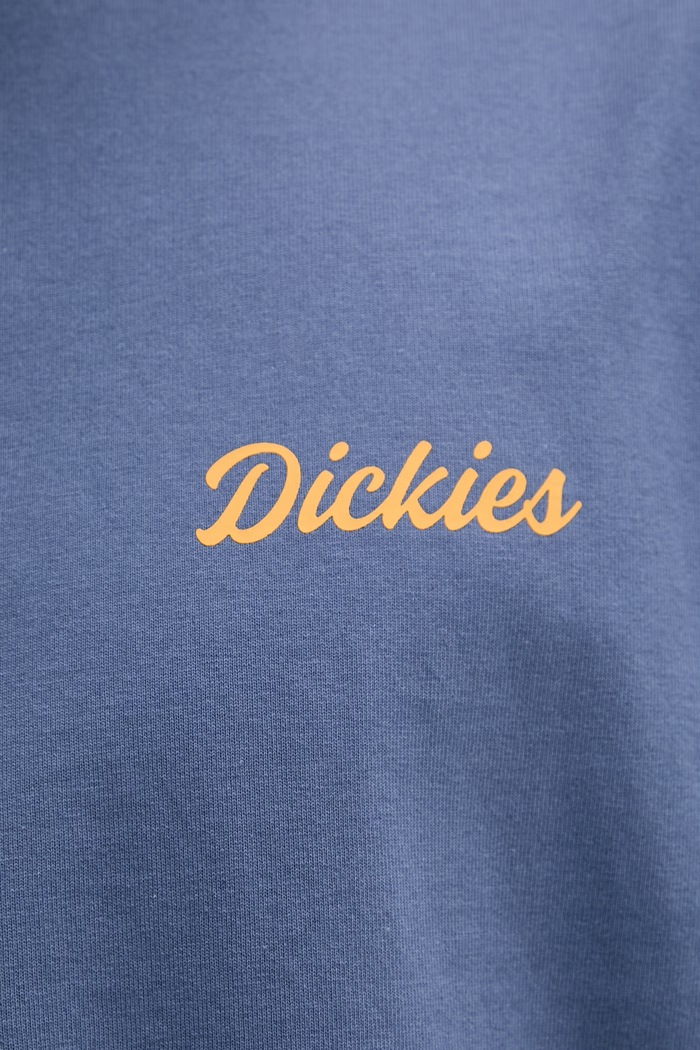 Bavlnené tričko Dickies DK0A8886RI21 modrá