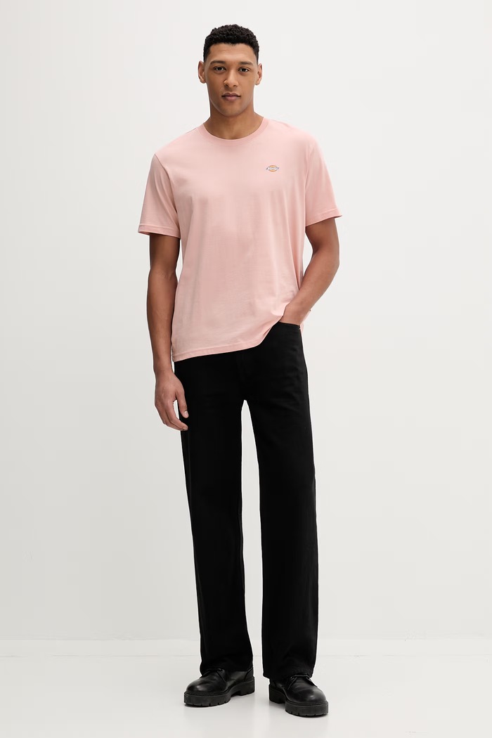Dickies Osnovna kratka majica moška bombažna DK0A4XDBL471 roza SS26