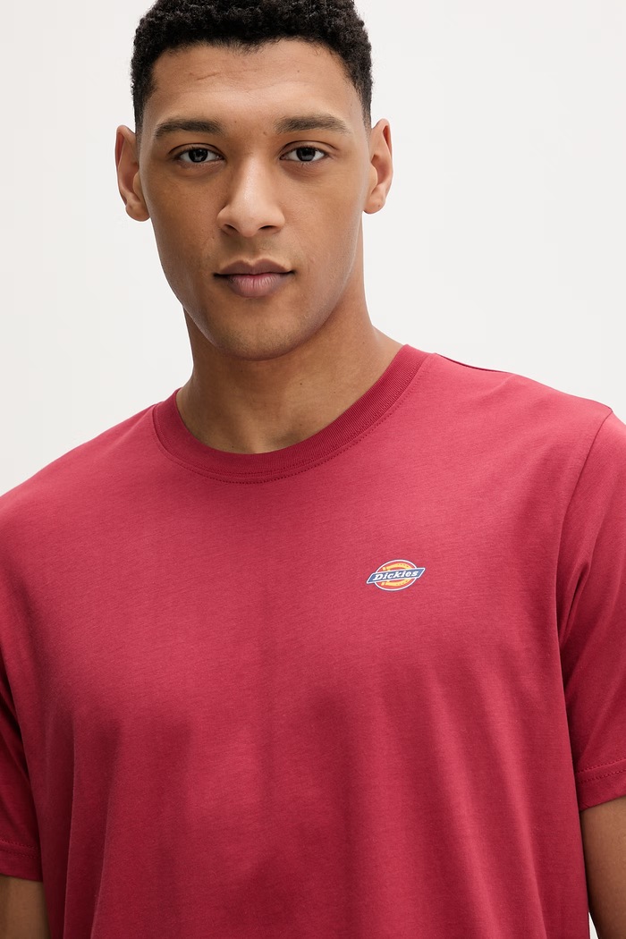 Bavlnené tričko Dickies červená DK0A4XDBL331