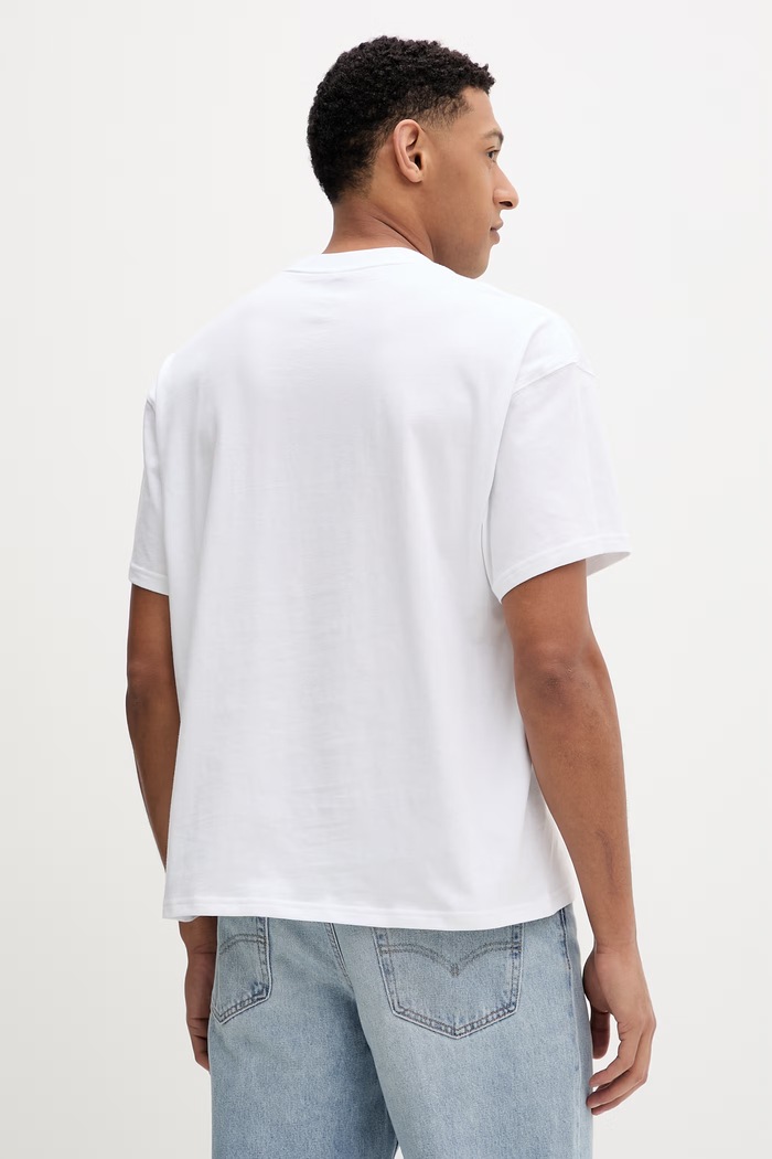 Oblečenie Bavlnené tričko Dickies DK0A88PE0WH1 biela