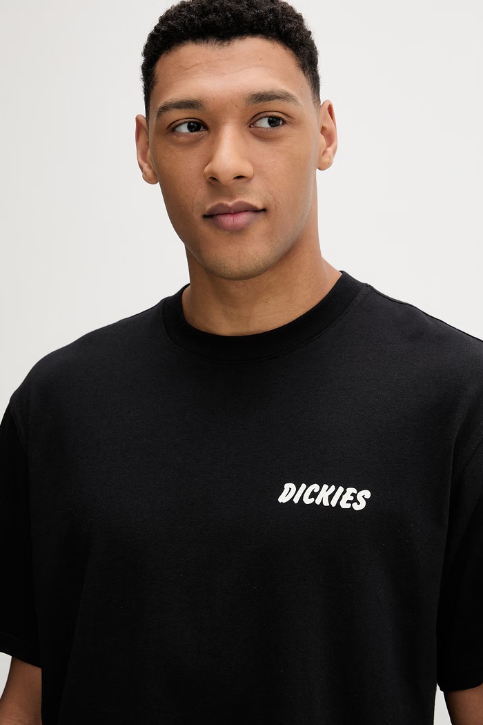 Dickies tricou din bumbac negru DK0A8853BLK1