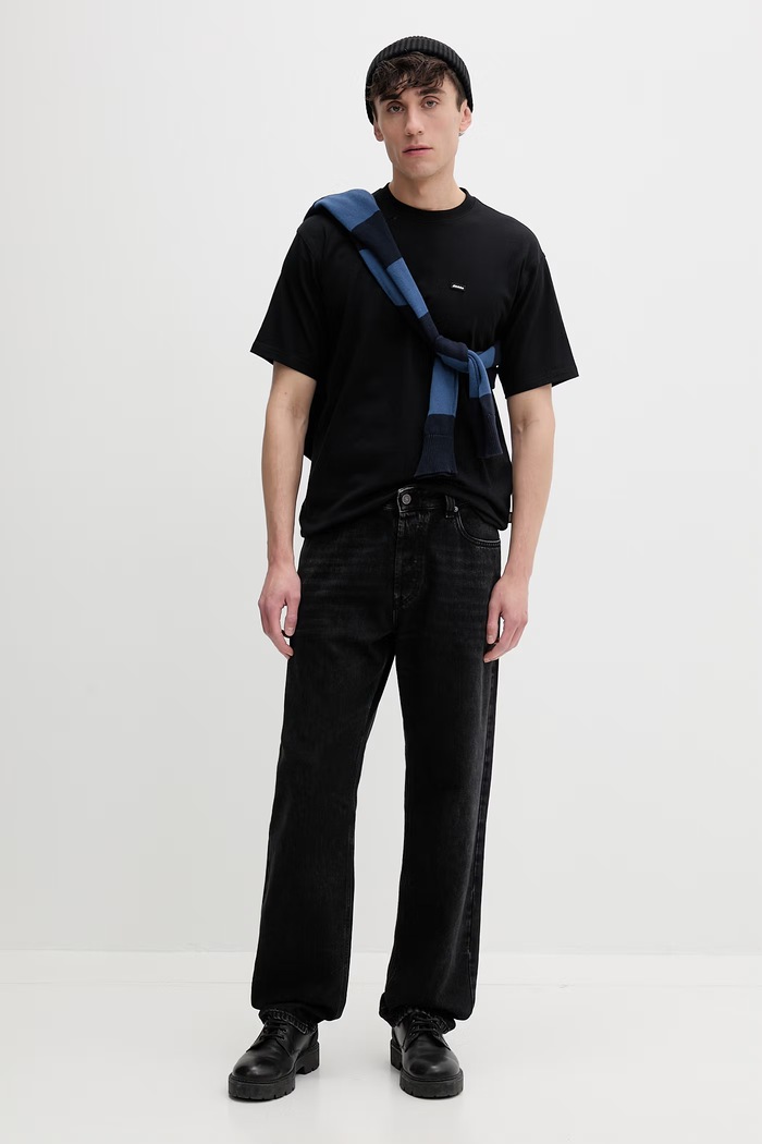 Dickies tričko pánske bavlnené DK0A4Z4LBLK1 čierna SS26