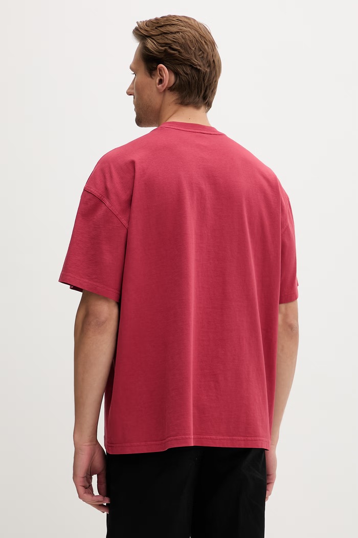 Odzież Dickies T-shirt męski bawełniany DK0A88GNL331 czerwony