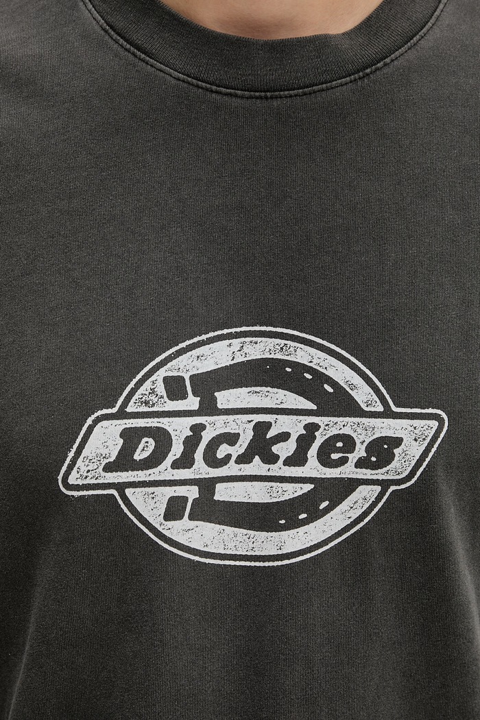 Dickies тениска мъжка от памук DK0A88GNBLK1 сив