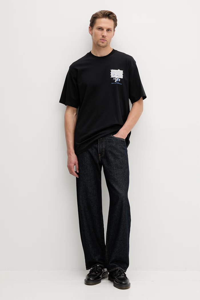 Dickies T-shirt męski bawełniany DK0A88JHBLK1 czarny SS26
