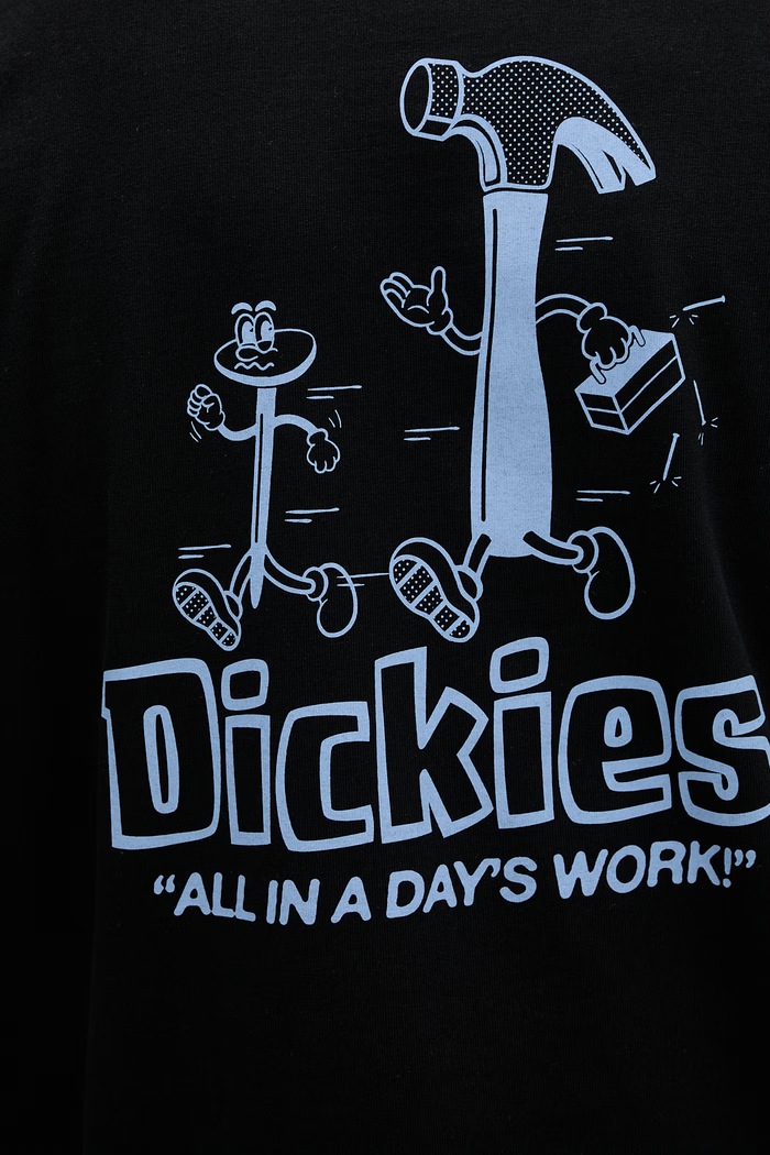 Dickies tricou pentru bărbați, din bumbac DK0A88GEBLK1 negru
