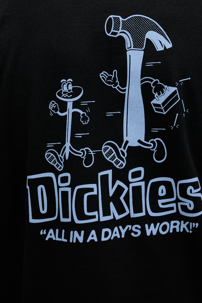 Dickies tricou pentru bărbați, din bumbac DK0A88GEBLK1 negru