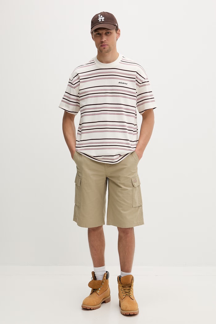 Dickies тениска мъжка от памук DK0A88GFC481 бежов SS26