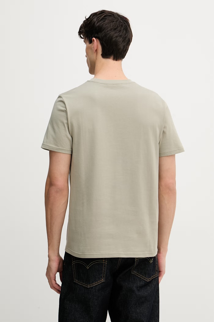 Ρούχα Karl Lagerfeld T-shirt ανδρικό βαμβακερό B2M44001 πράσινο