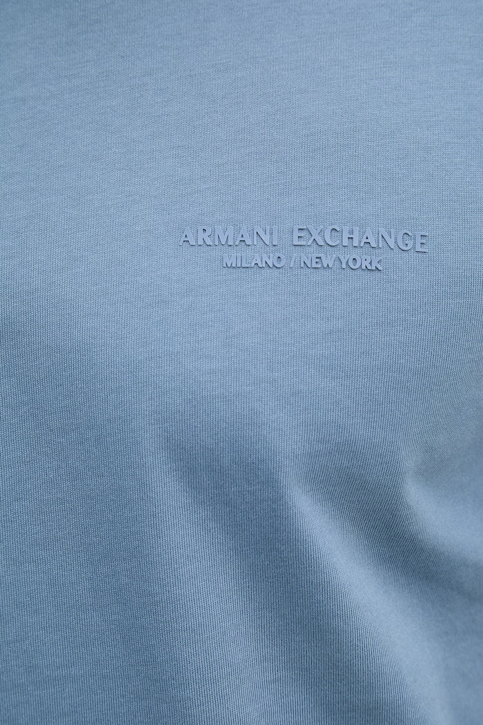 Armani Exchange tricou pentru bărbați, din bumbac XM001281.AF10361 albastru