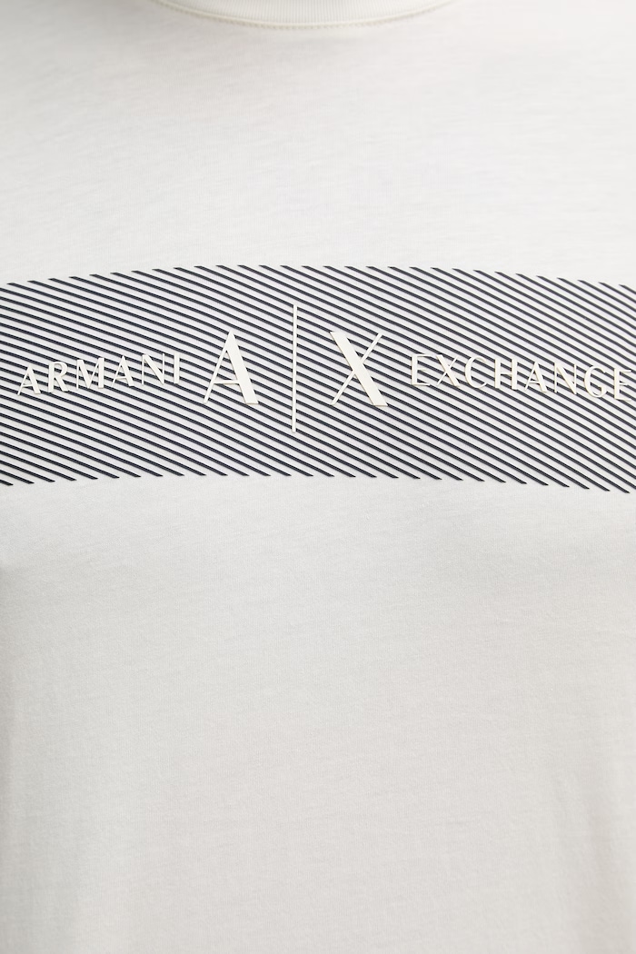 Armani Exchange kratka majica moška bombažna XM002472.AF10356 bež