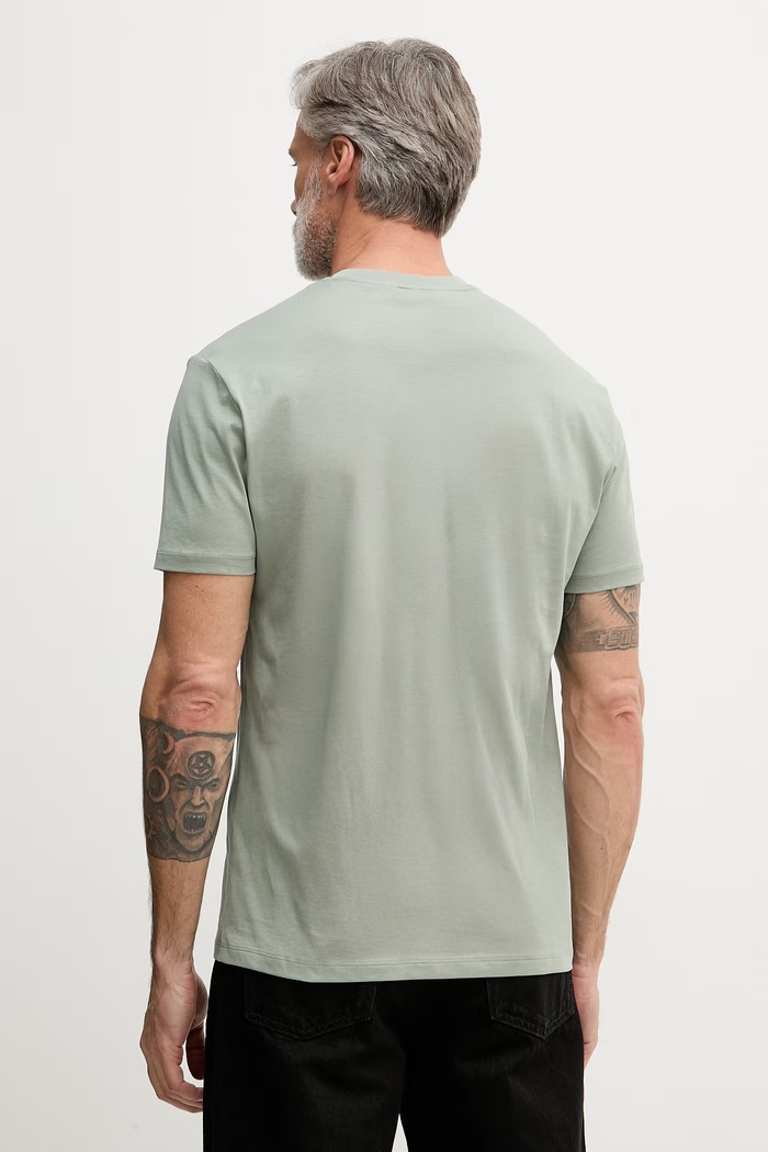 Дрехи Armani Exchange тениска мъжка памучна XM002479.AF10358 зелен