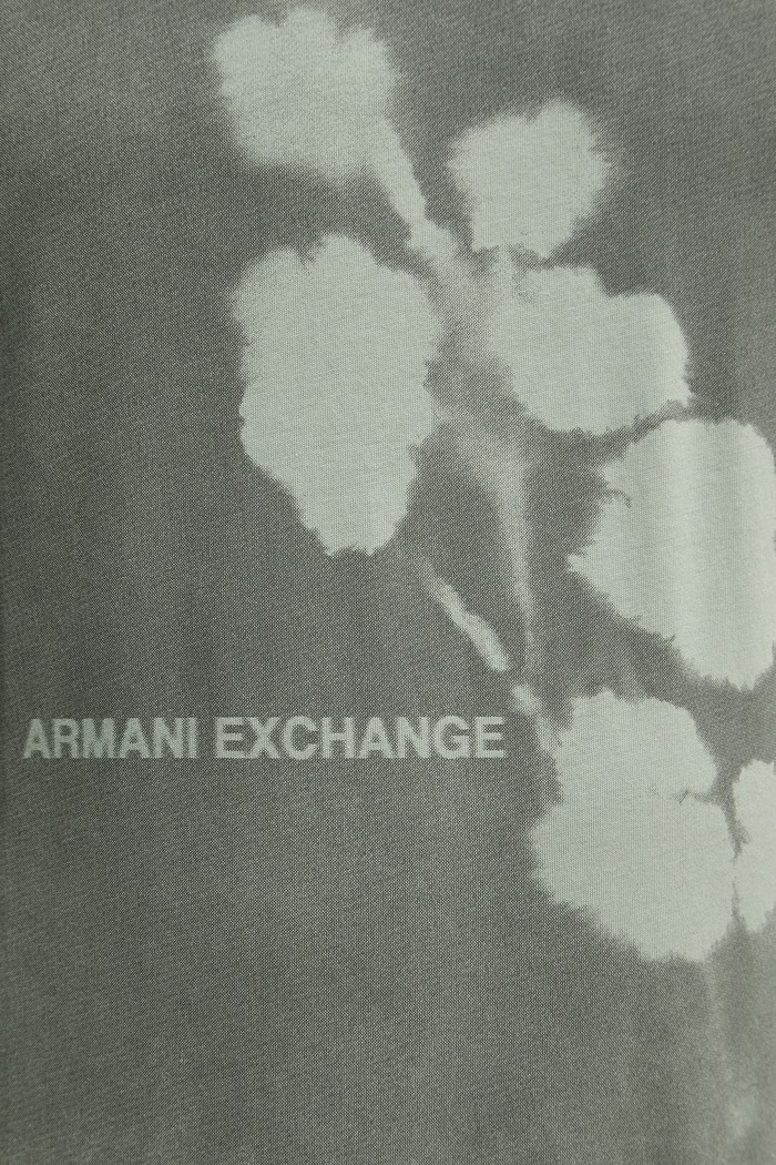 Armani Exchange тениска мъжка памучна XM002479.AF10358 зелен